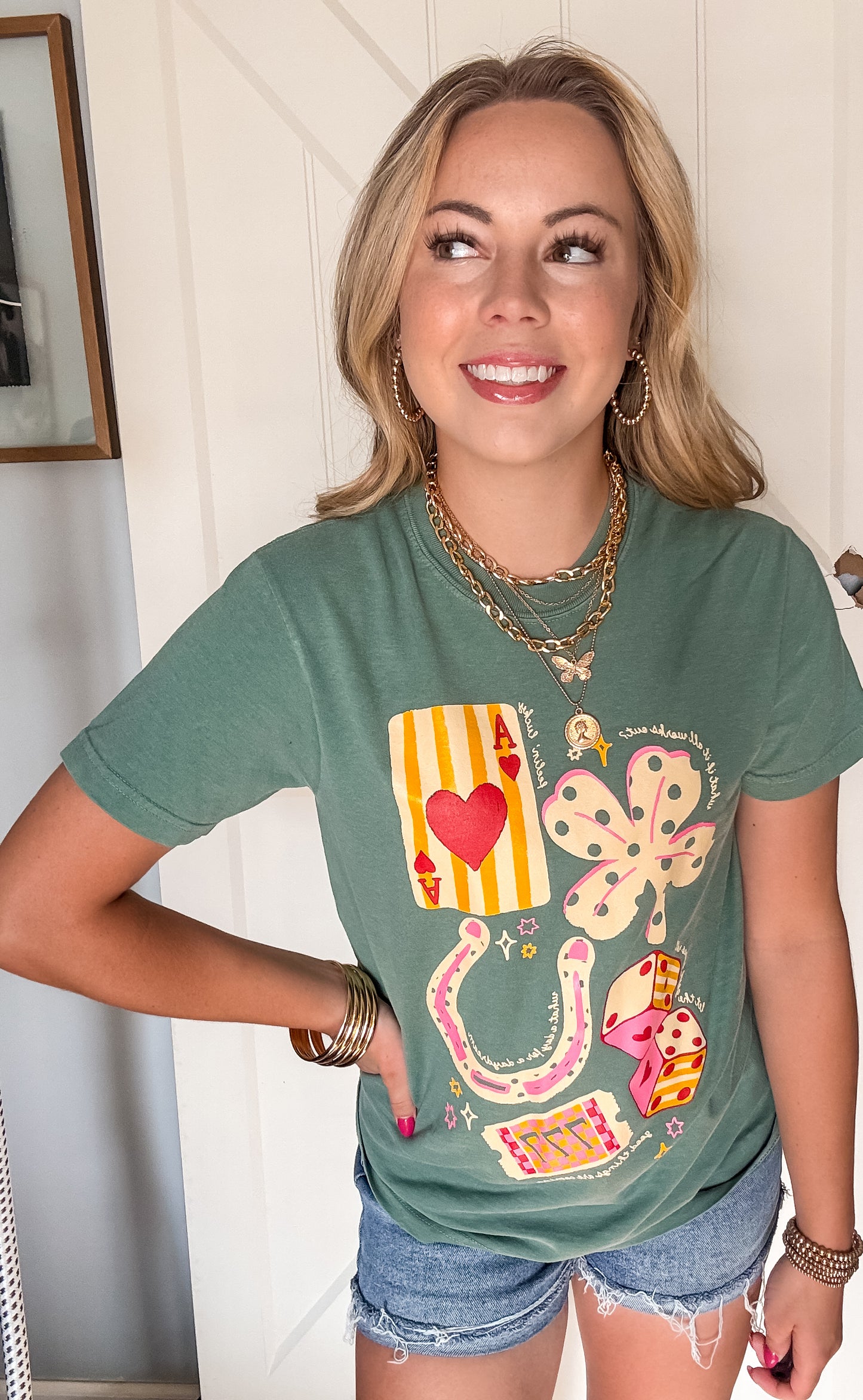 Cowgirls Luck Tshirt