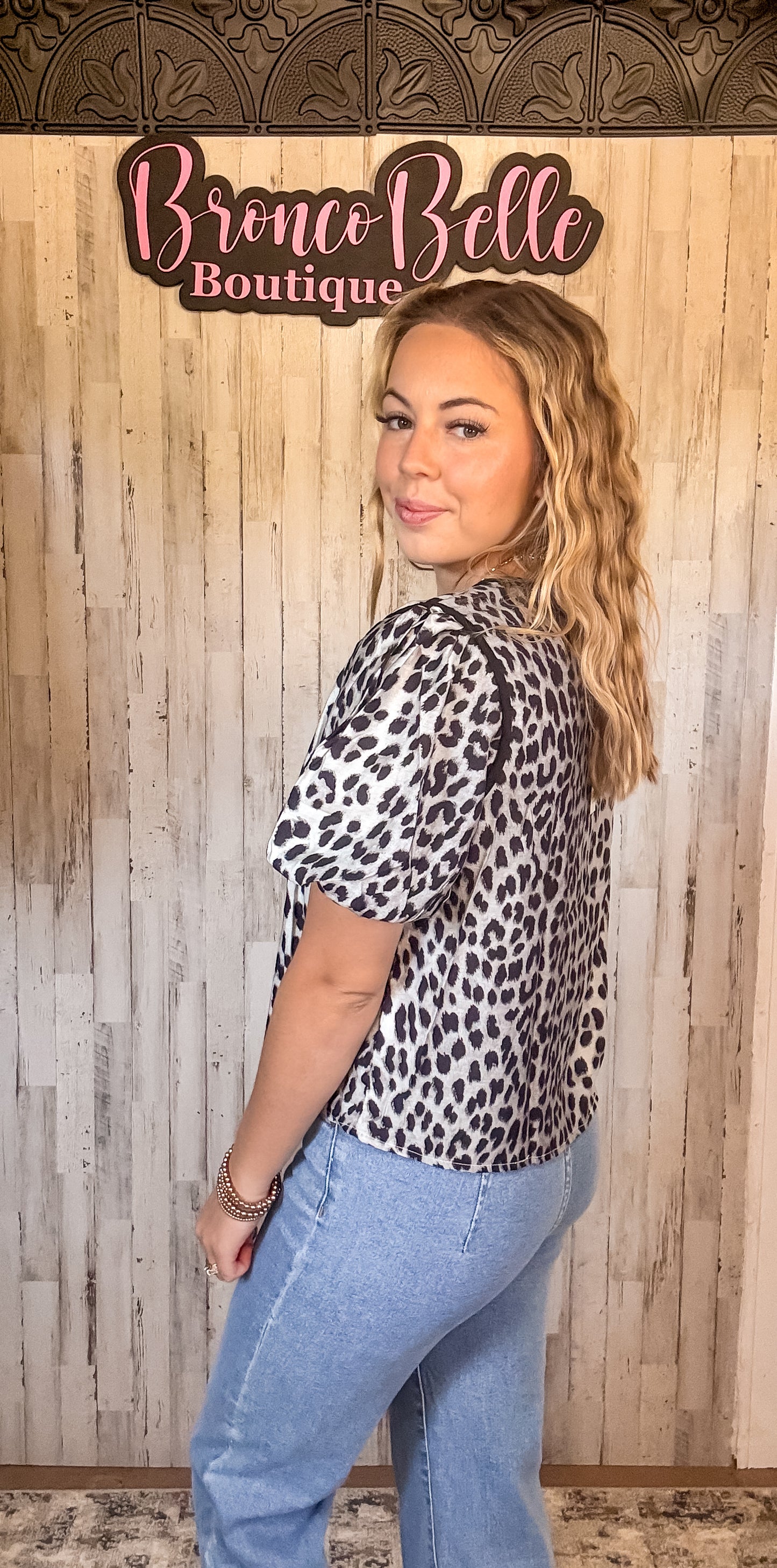 Leopard Top