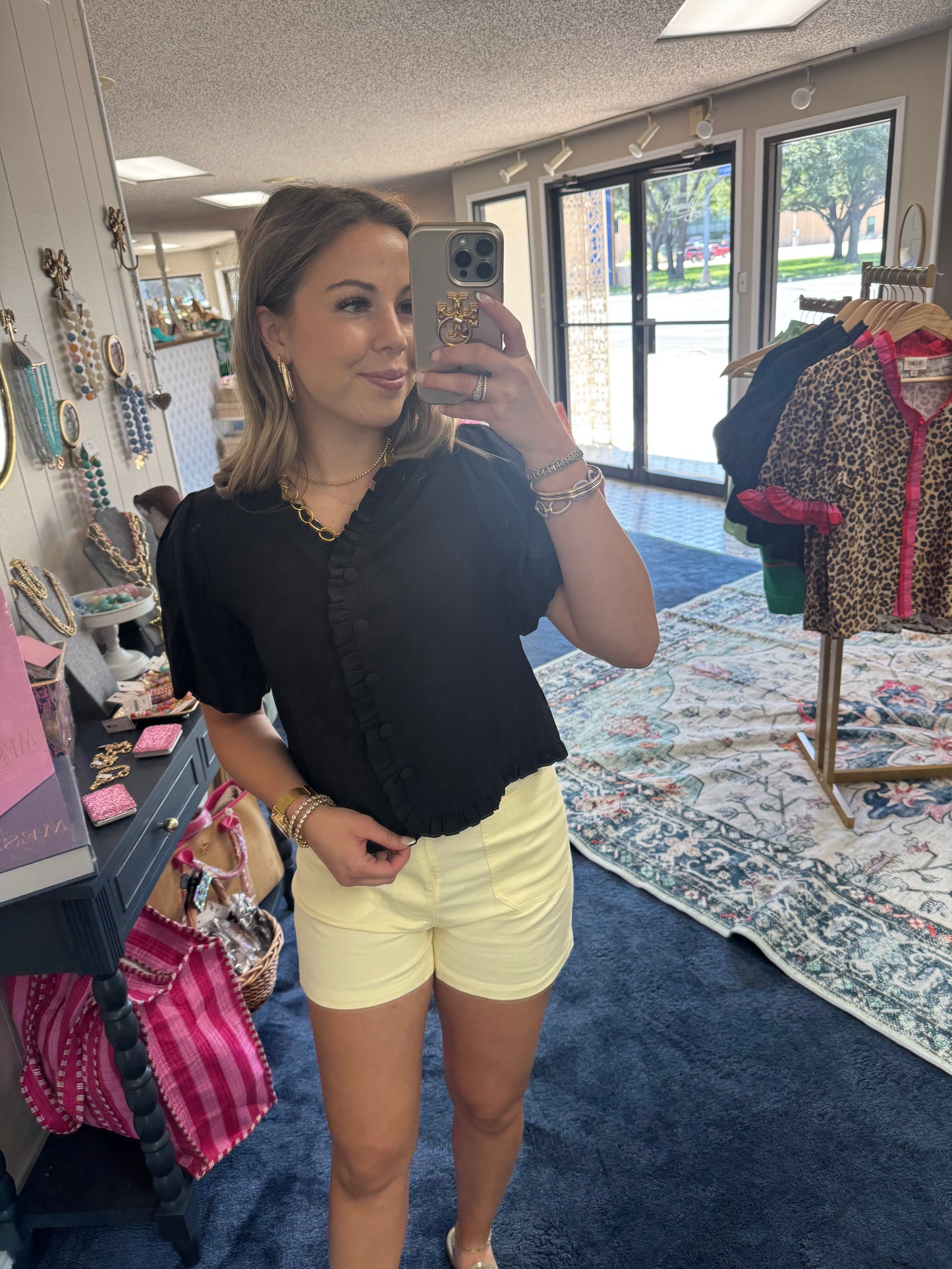 Butter Yellow Shorts