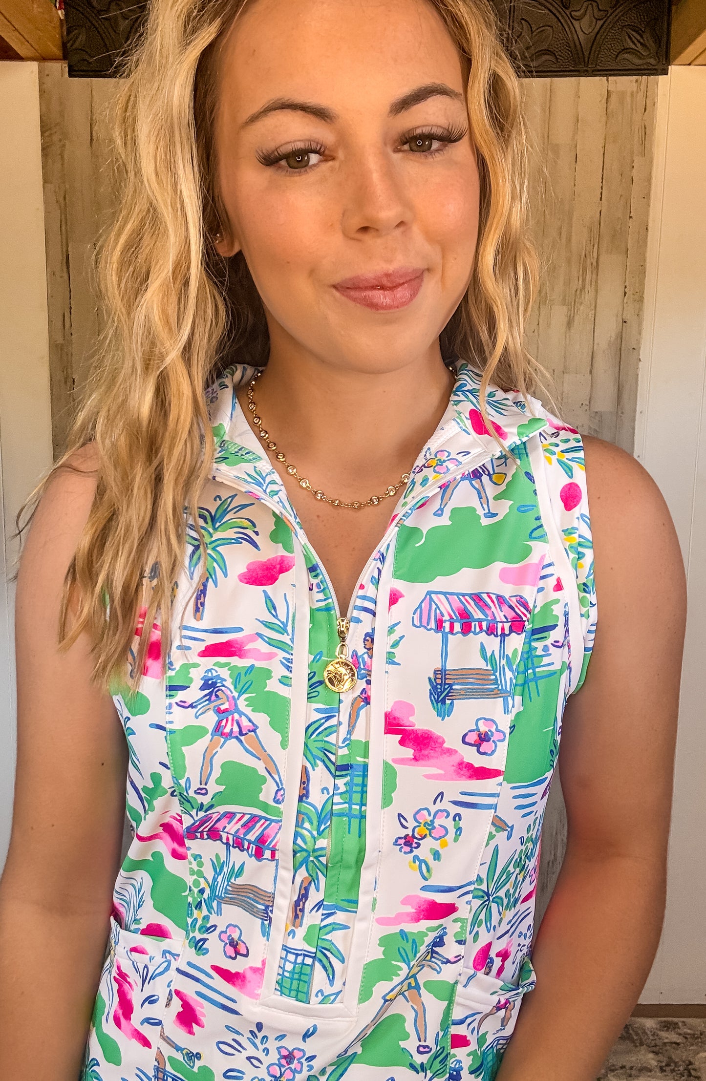Mid Zip Dress
