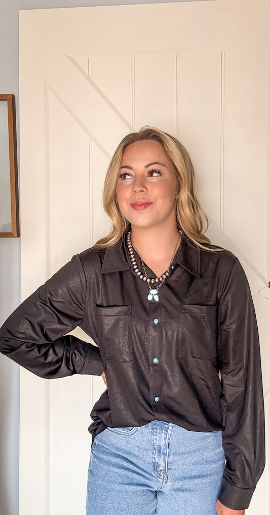 Rodeo Queen Black Top