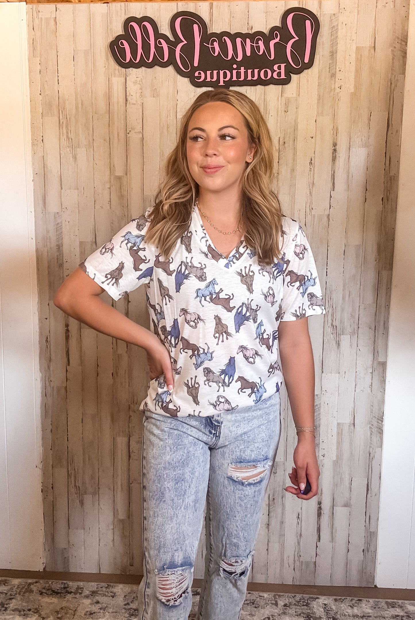Horse Girl Top