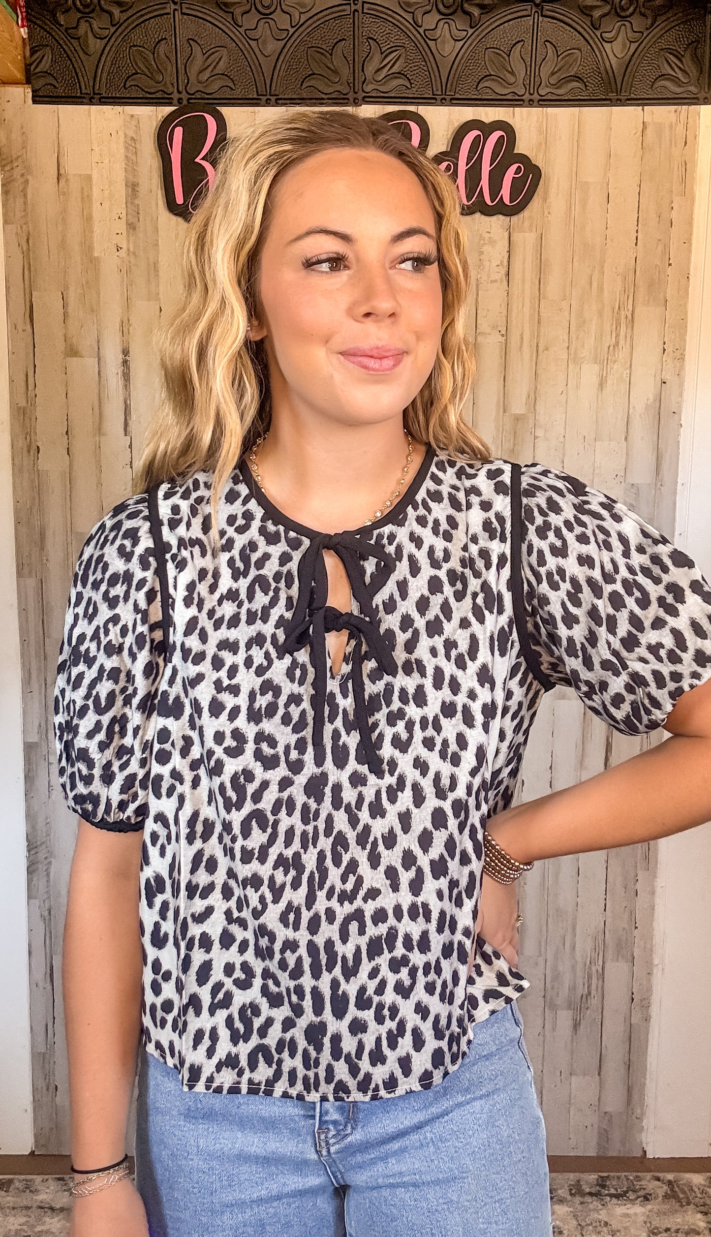 Leopard Top