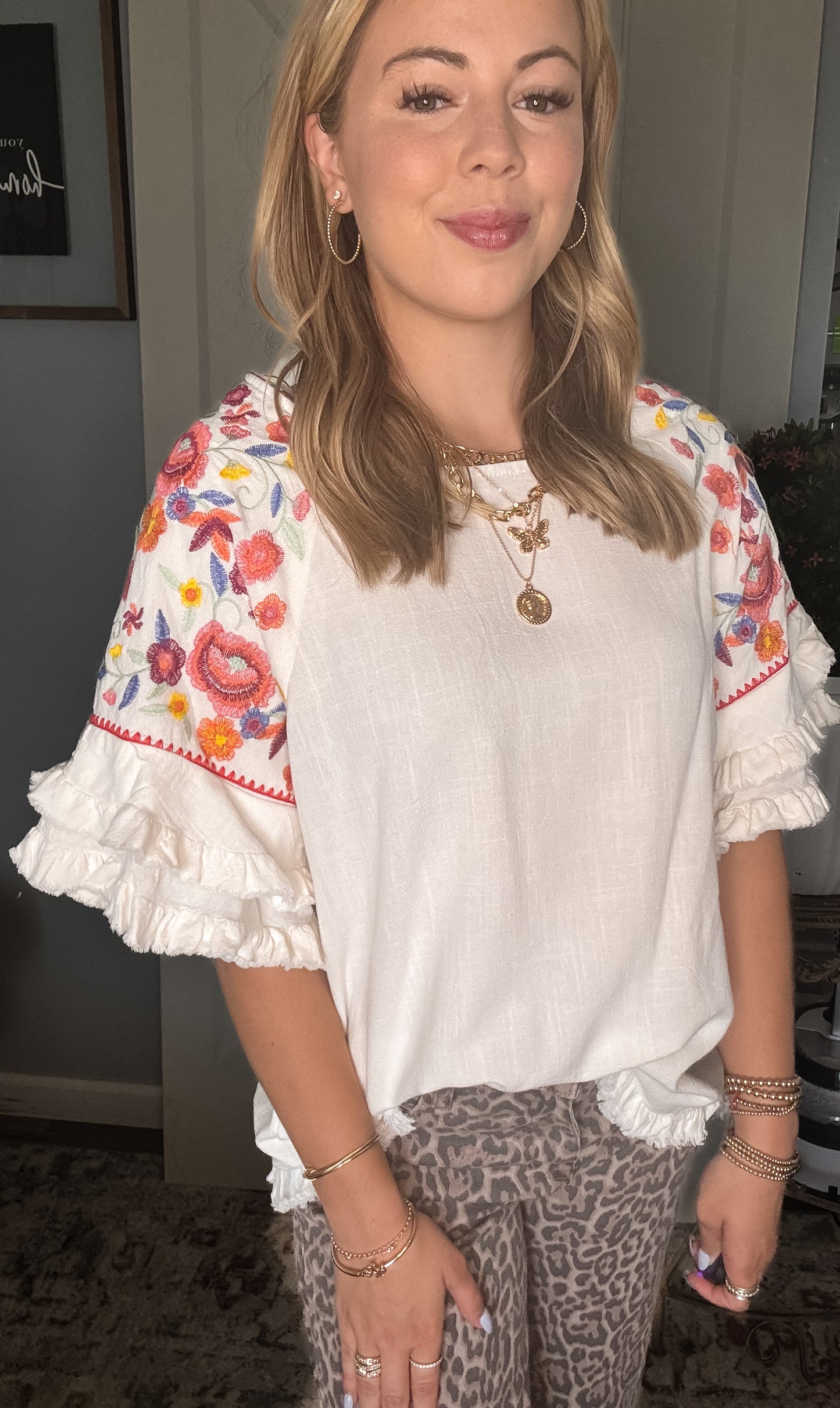 Gardenia Top
