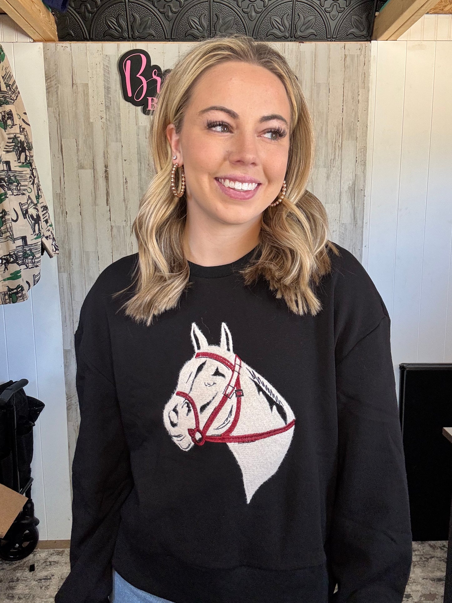 Midnight Horse Sweatshirt