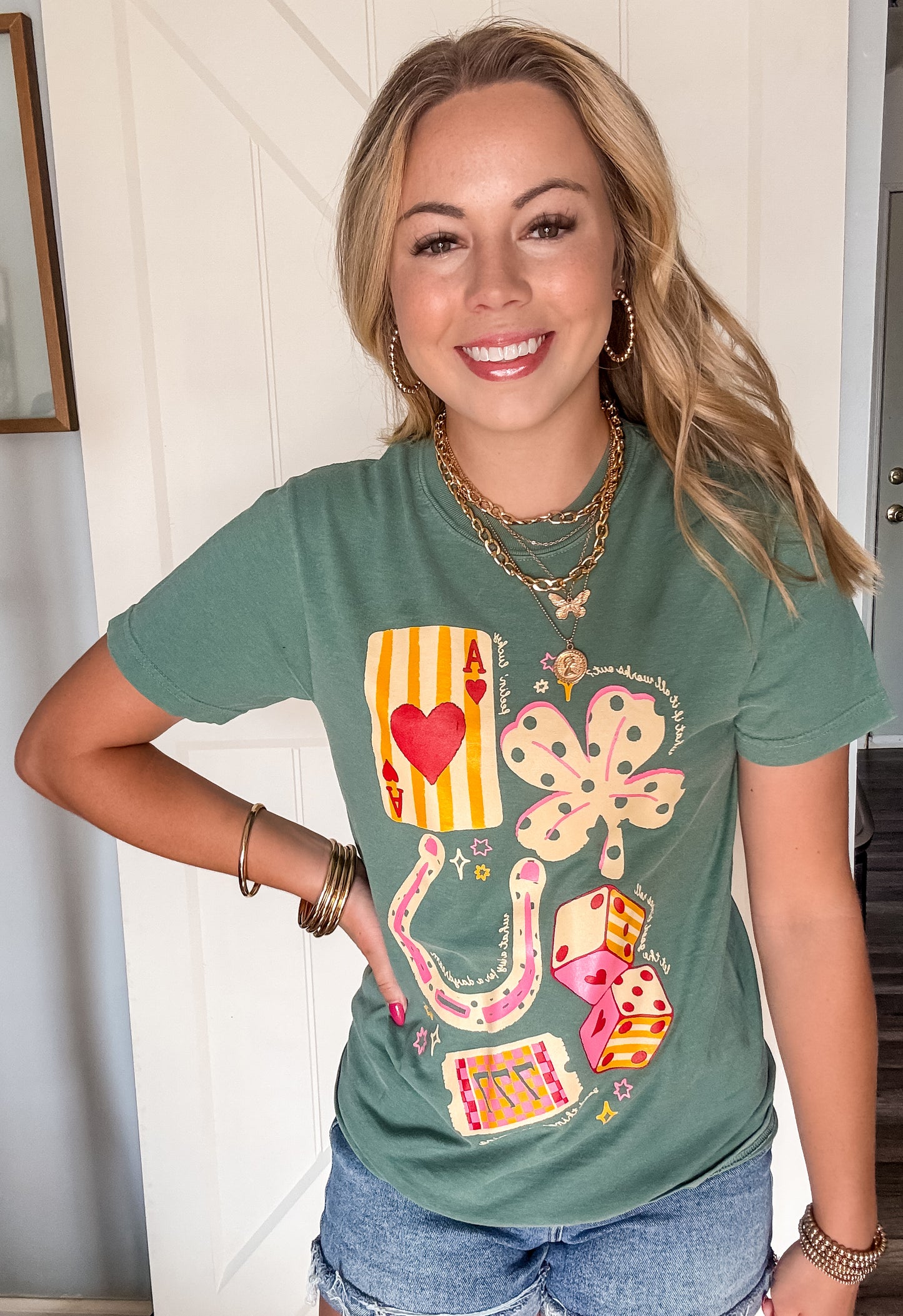 Cowgirls Luck Tshirt