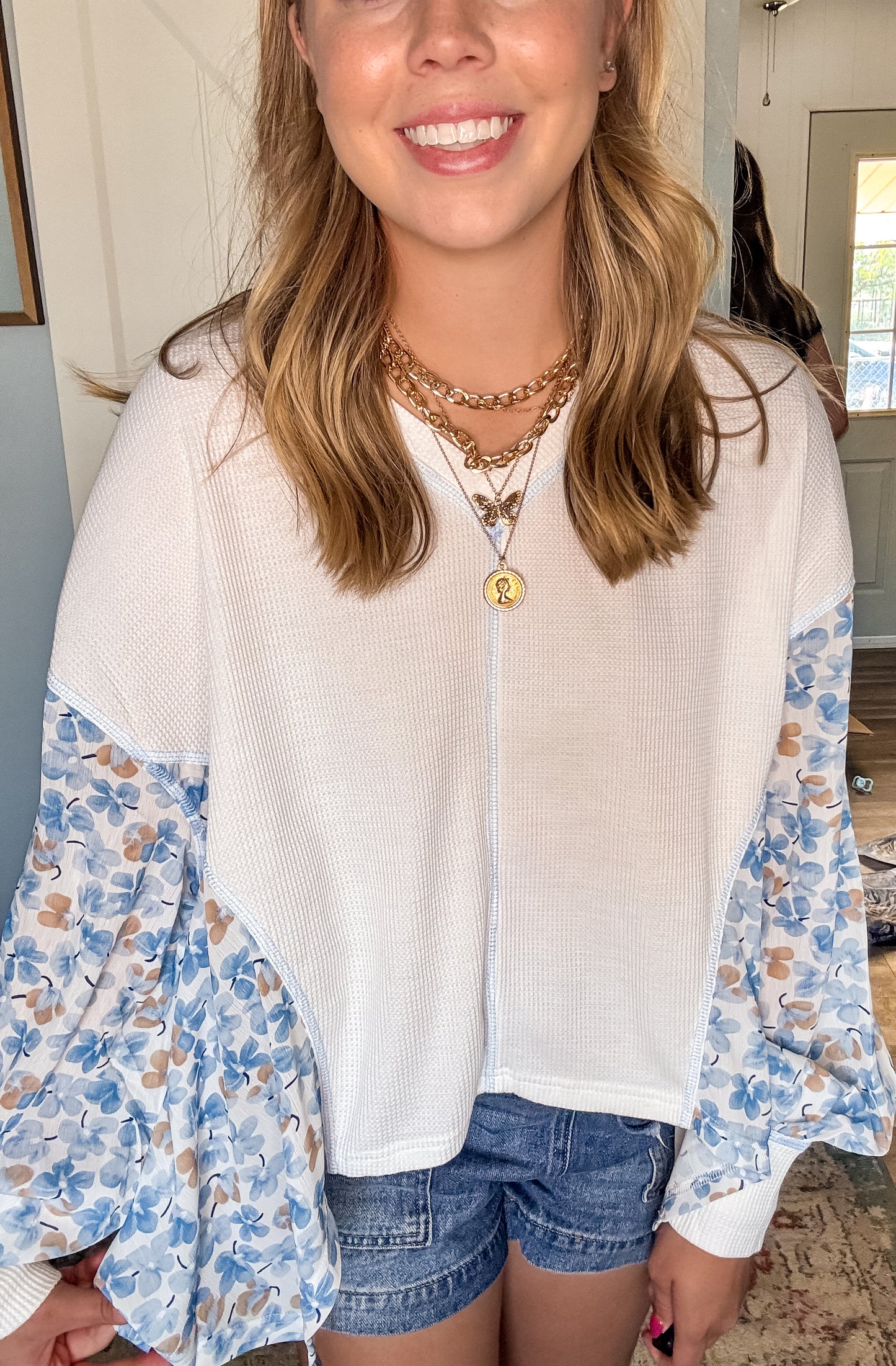 Summer Meets Fall Top