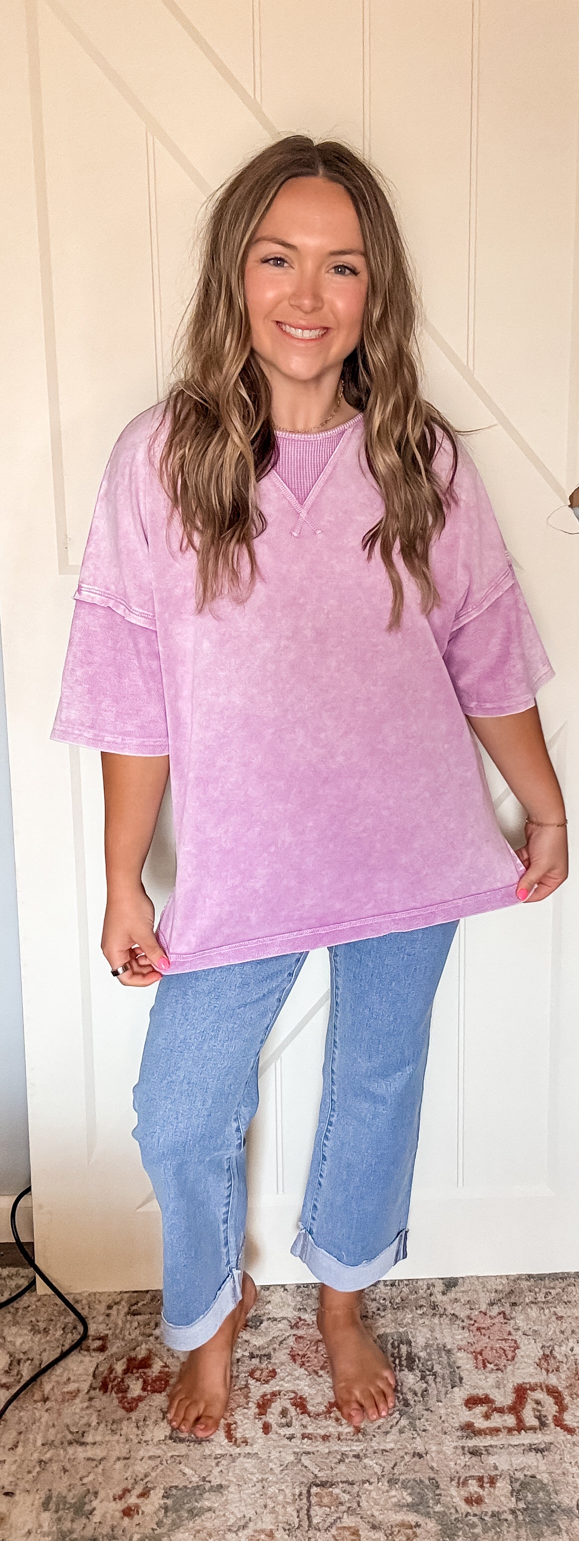Purple tshirt
