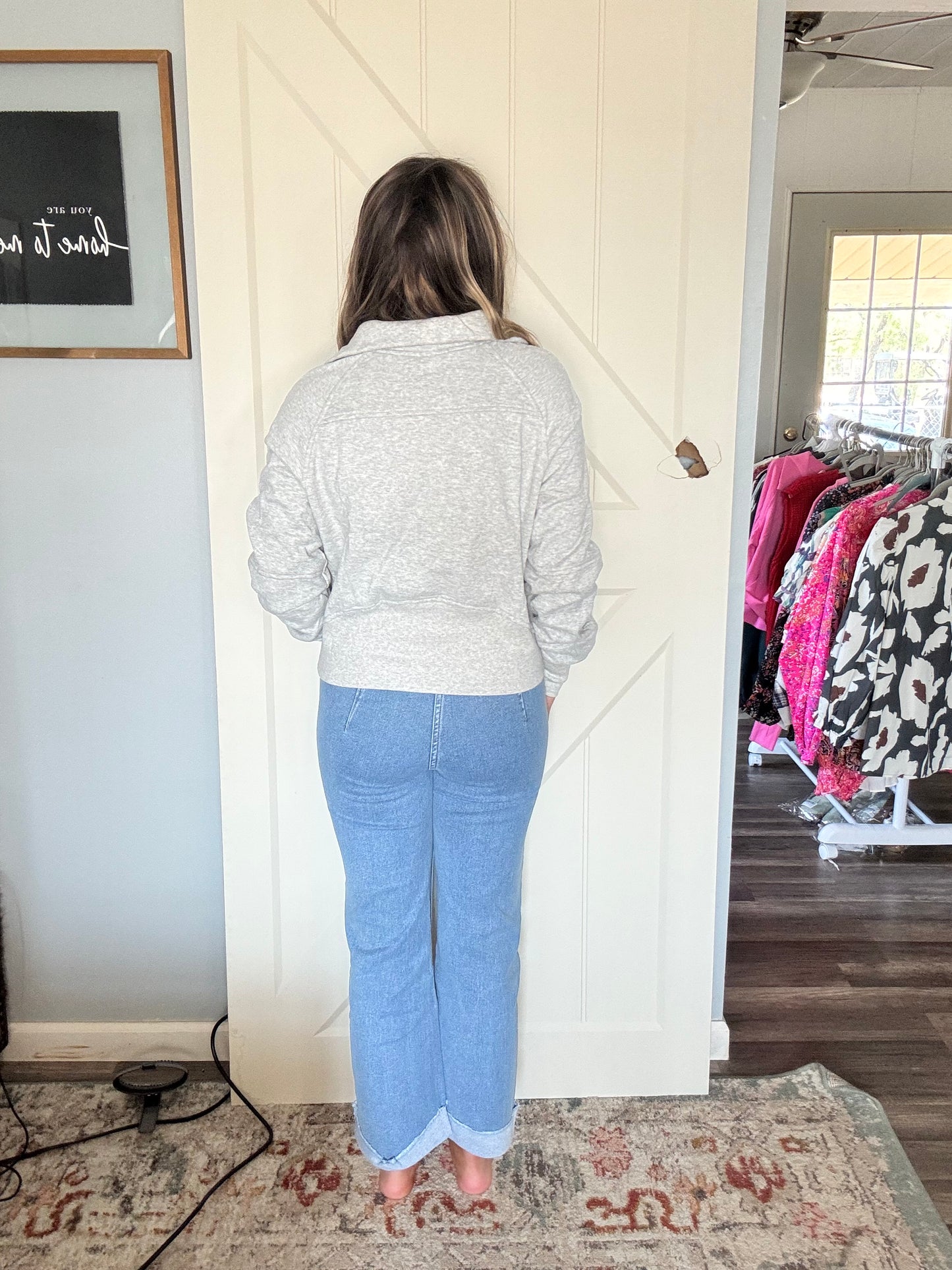 Scuba Dupe Grey