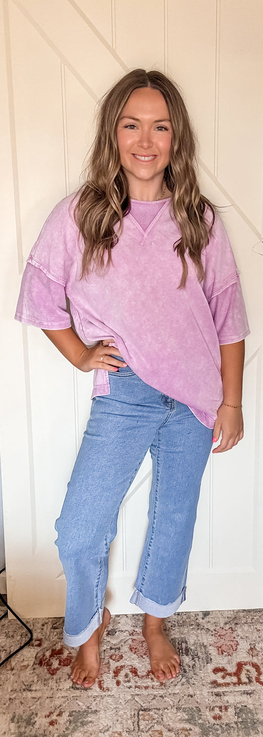 Purple tshirt