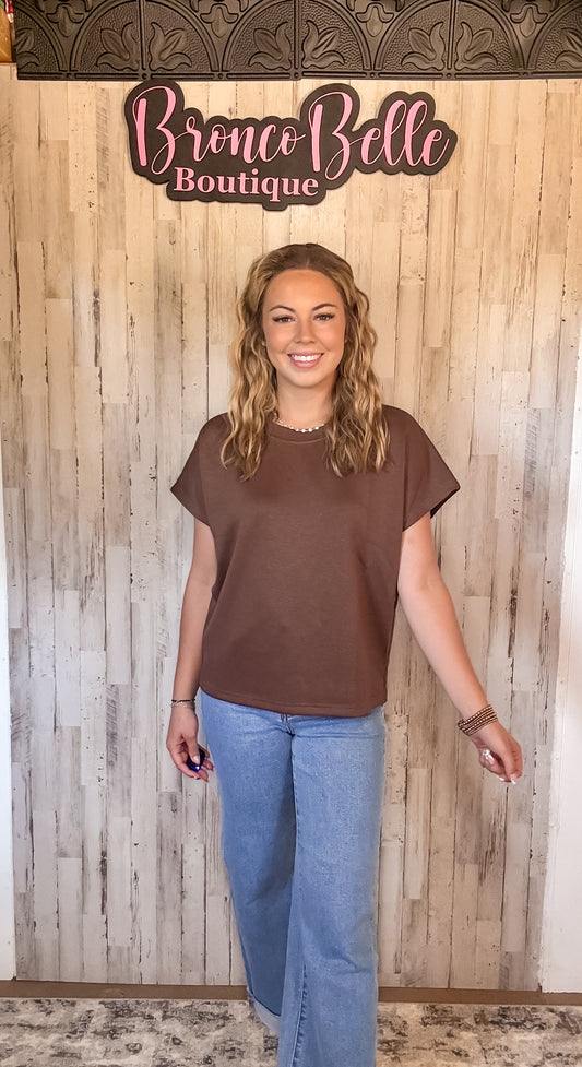 Mocha Blouse