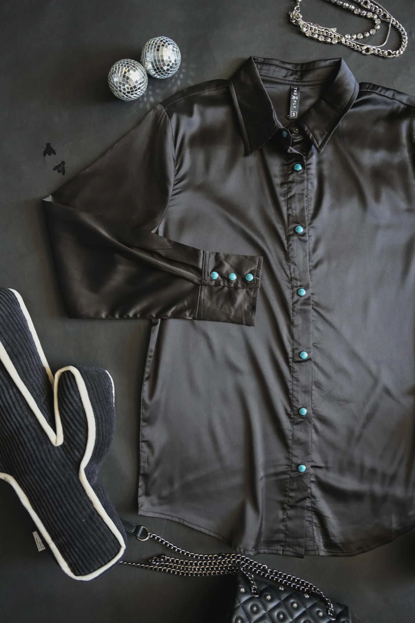 Satin Rodeo Queen Top