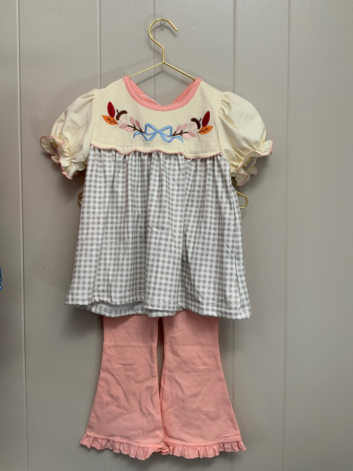 Autumn Acorns Bell Bottom Outfit