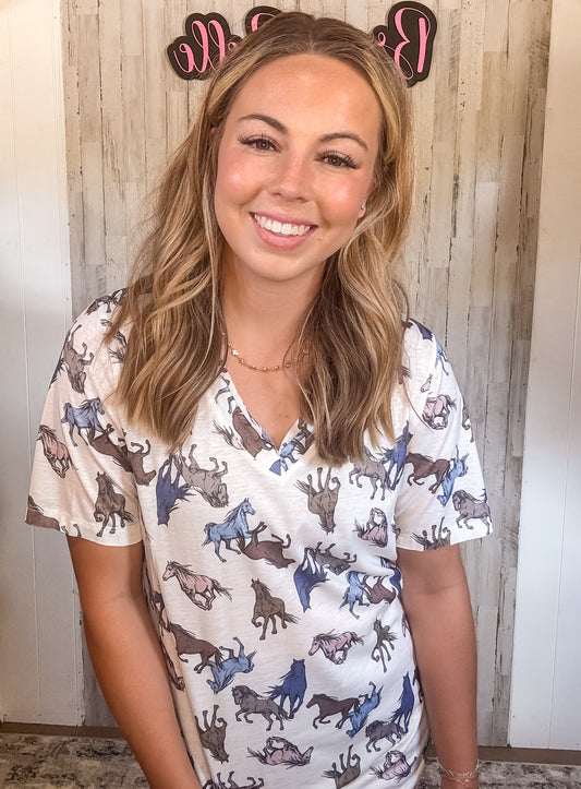 Horse Girl Top