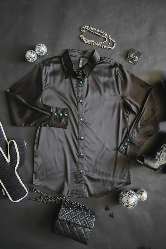 Satin Rodeo Queen Top