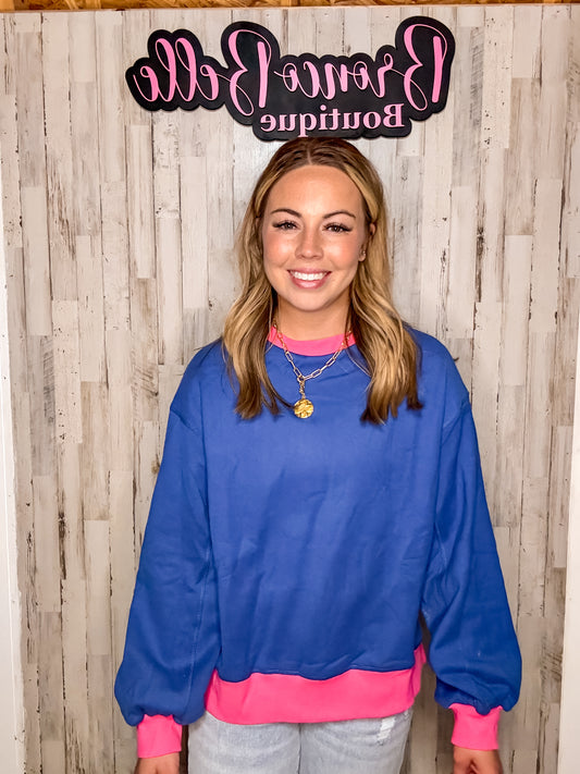 Royal Pink Sweatshirt