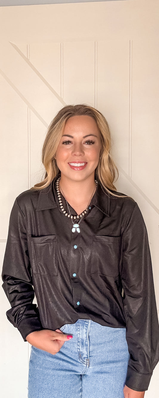 Rodeo Queen Black Top