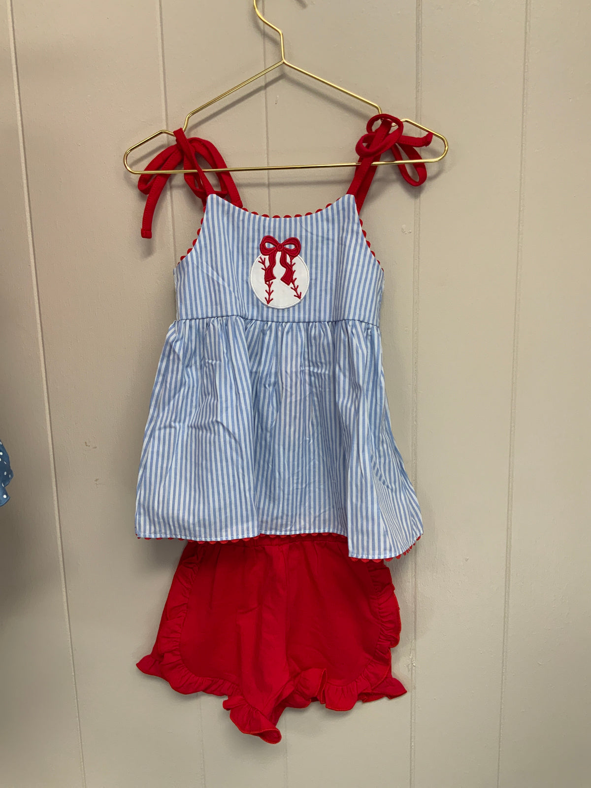Striped Baseball Set