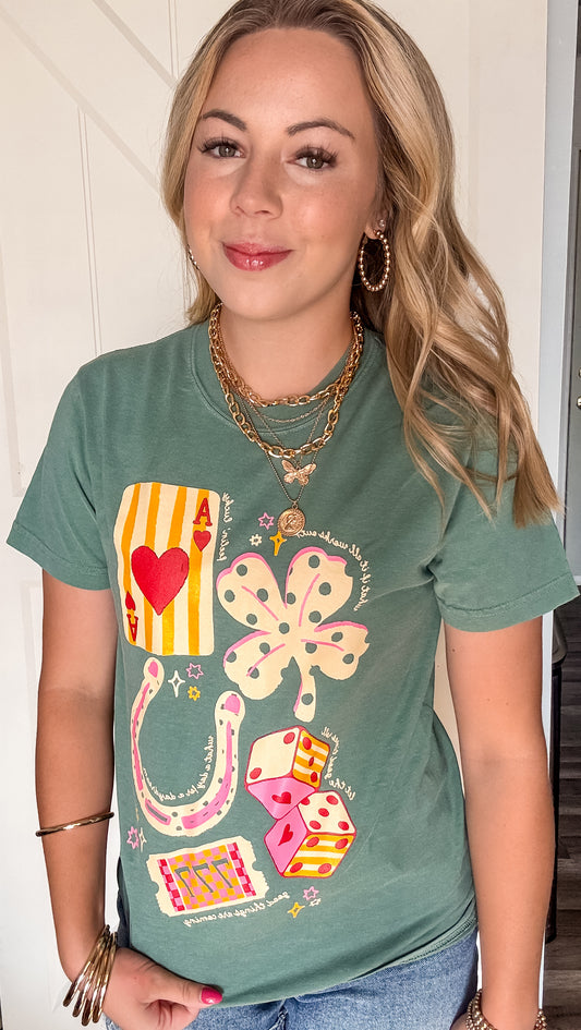 Cowgirls Luck Tshirt