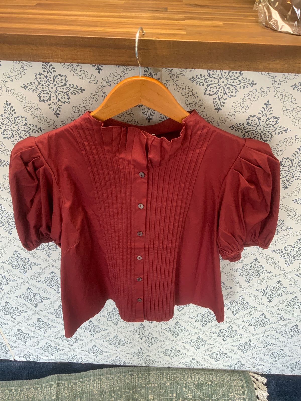 Dark Red Top