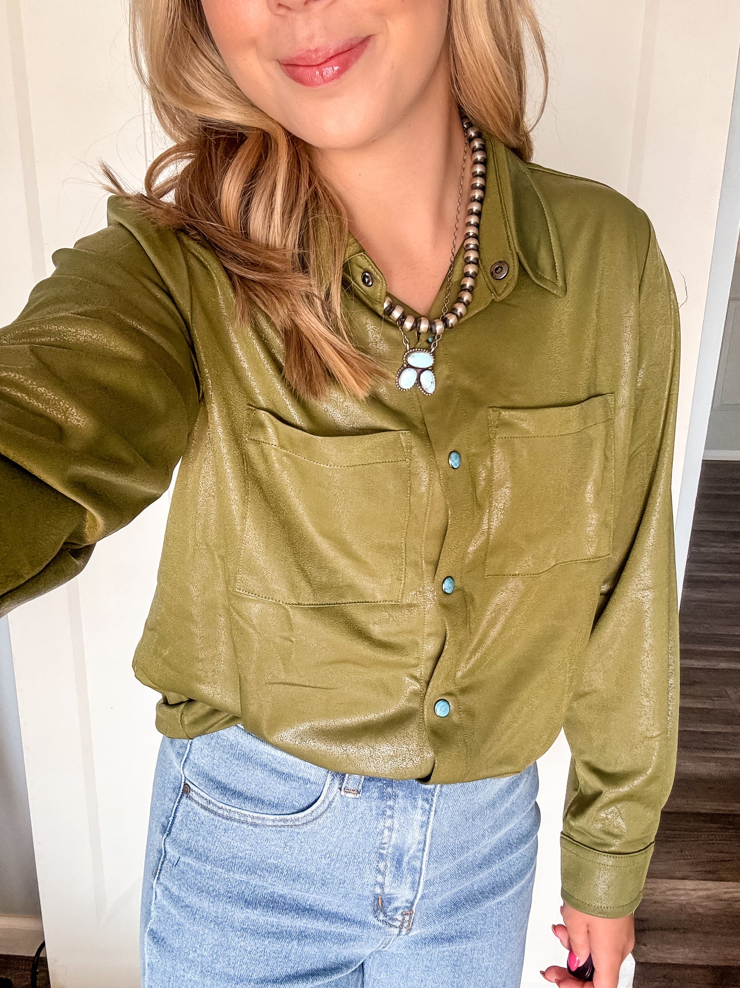 Rodeo Queen Green Top