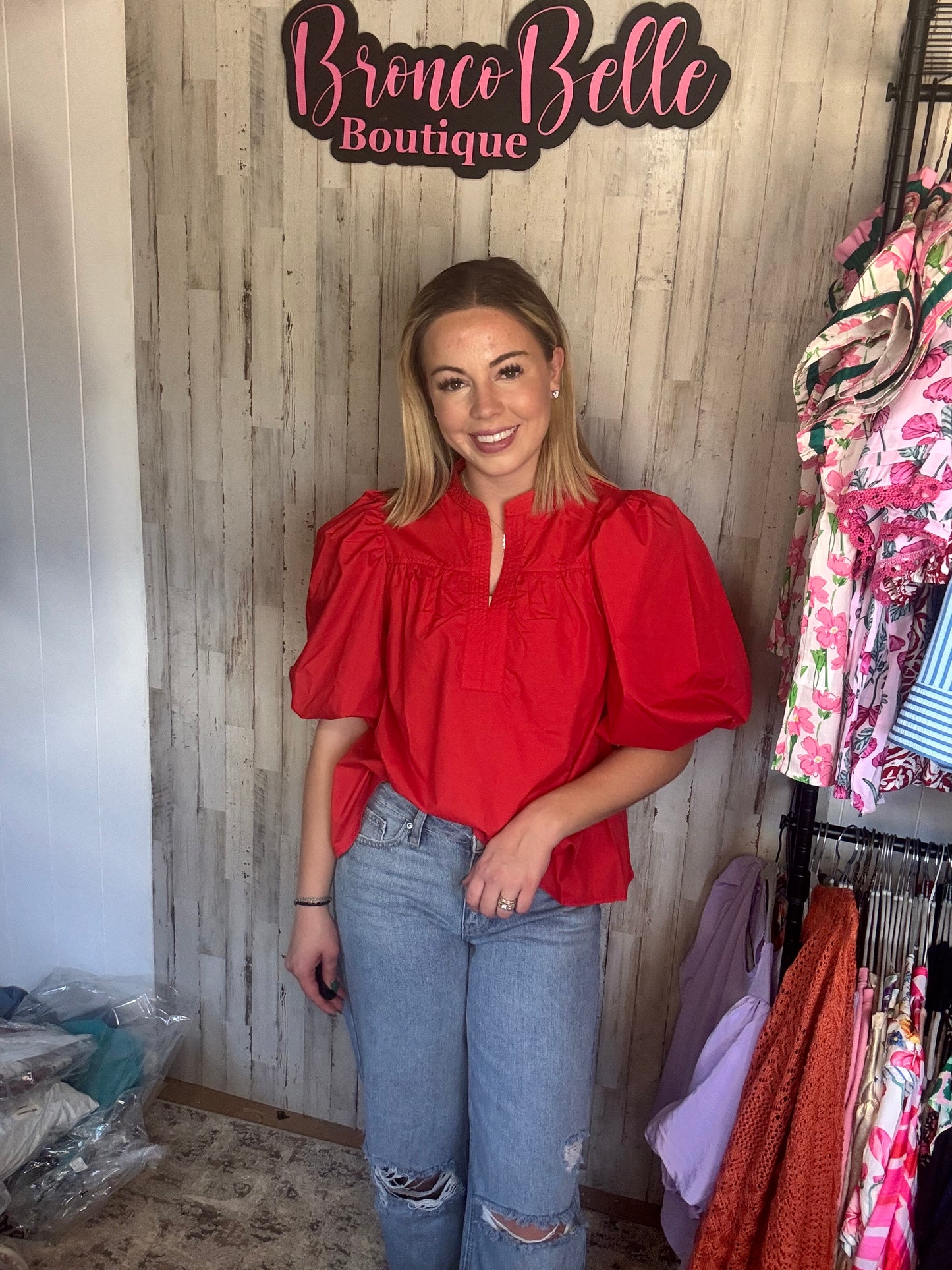 Love is in the Air Blouse