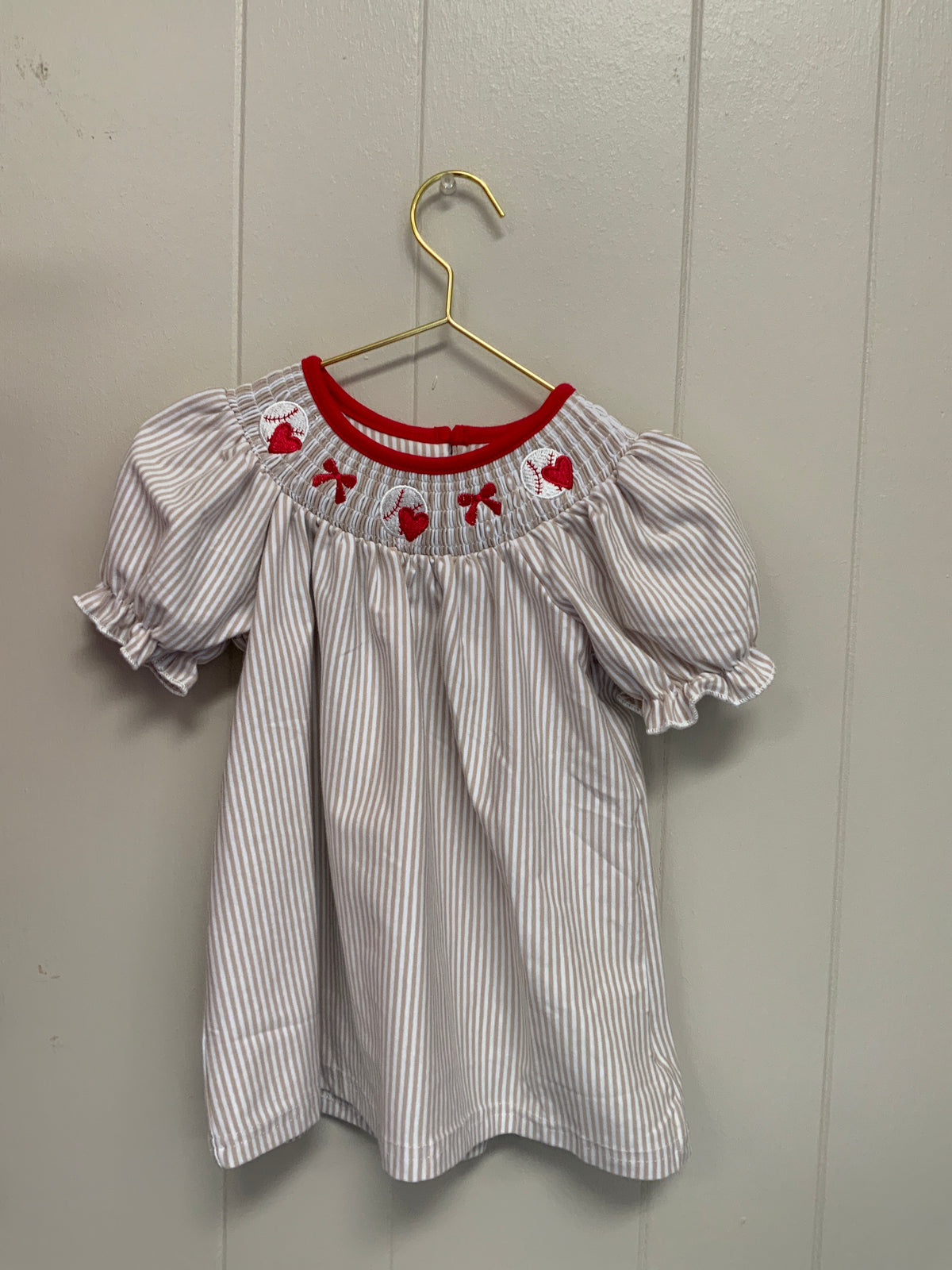 Striped Baseball Dress