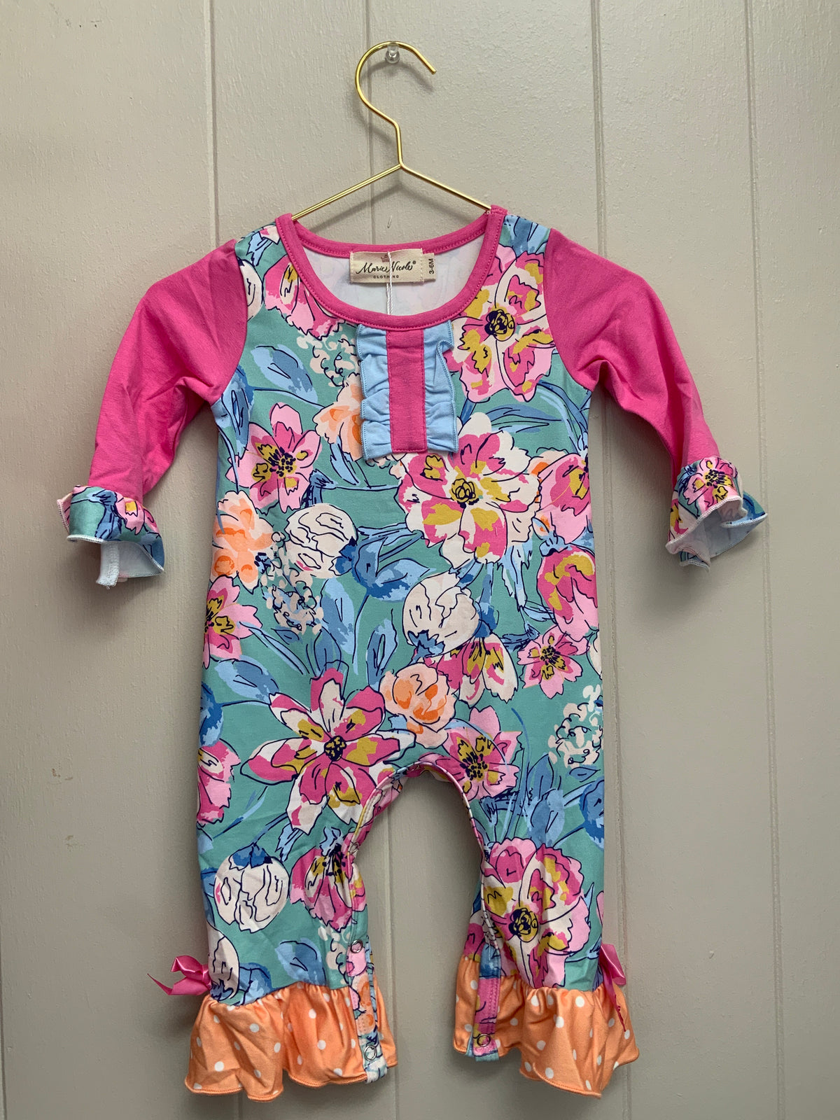 Floral Daydream Ruffle Romper